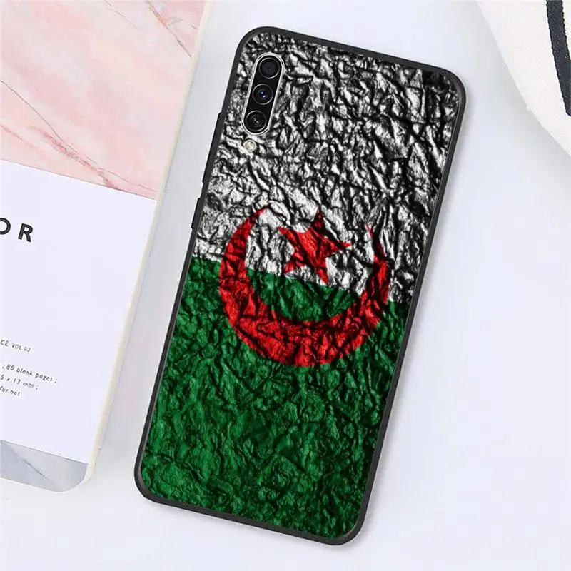 

Algeria National Flag pattern Phone Case For Samsung galaxy A S note 10 7 8 9 20 30 31 40 50 51 70 71 21 s ultra plus