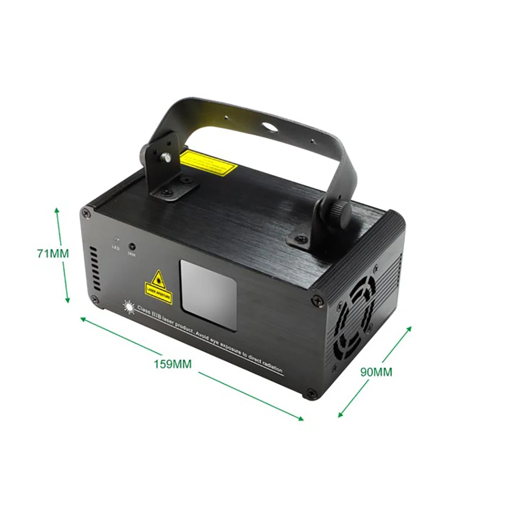 Зеленый лазерный проектор с дистанционным управлением профессиональный