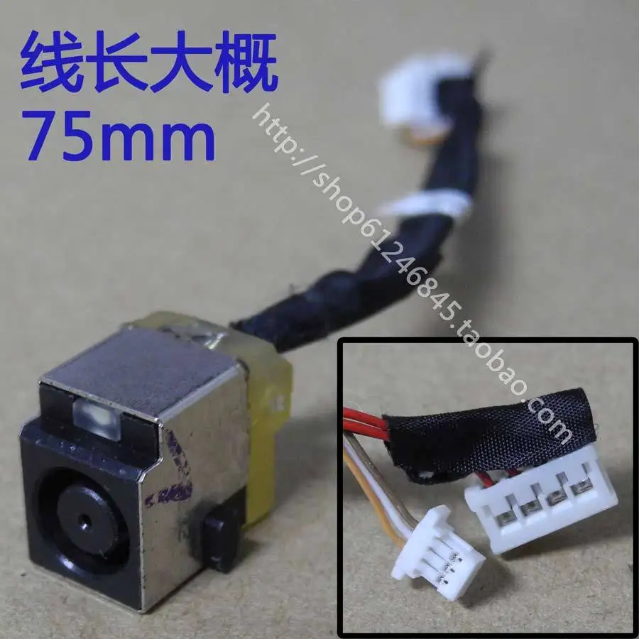 

DC Power Jack with cable For HP Probook 4330 4330s 4331s 4430s 4431s 4436S laptop DC-IN Flex Cable 6017B0310401