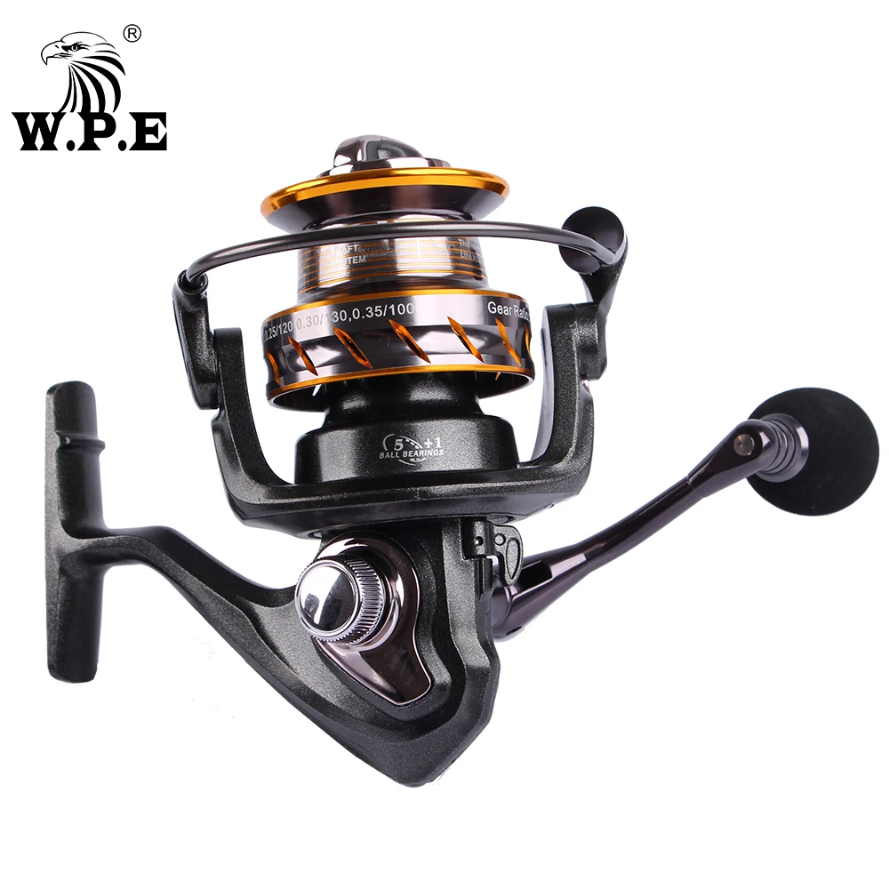 W. P.e ASKA серия 5 + 1 шарикоподшипники спиннинговая Рыболовная катушка 5000 2: 6000/7000 4 7: