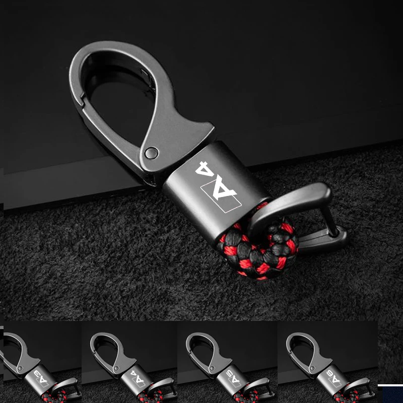 Новый автомобильный брелок из цинкового сплава для Audi A3 A4 A5 A6 A7 Q2 Q3 Q5 Q7 Q8