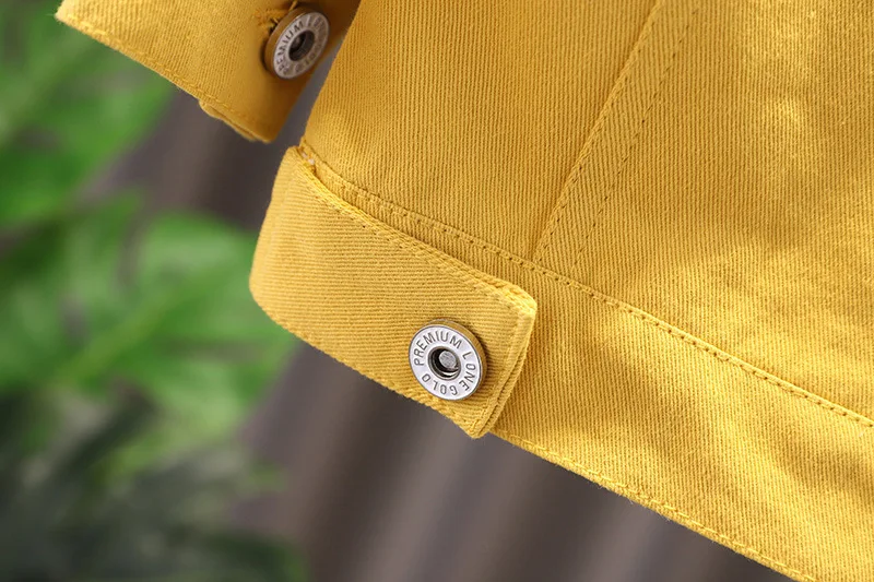 

New Fashion All-match Girl Boy Denim Jacket Spring Kids Jacket Clothes Cartoon Print Jacket