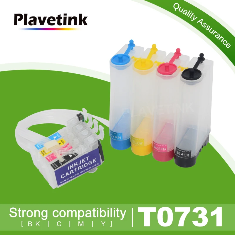 

Система СНПЧ Plavetink T0731 73N для принтера Epson Stylus CX3900 CX4900 CX5600 CX5900F CX5500 CX7300 CX7310