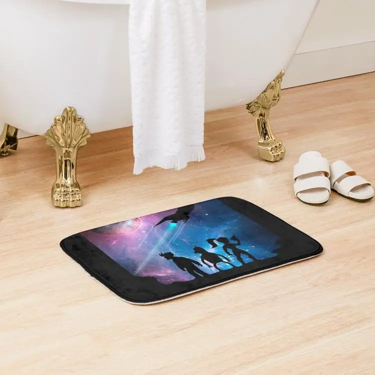 

Futu Bath Mat Kitchen Wash Carpet Bathroom Pad Living Room Cartoon.Doormat Home Rug Floor Anti-Slip Bedroom Toilet Decoration