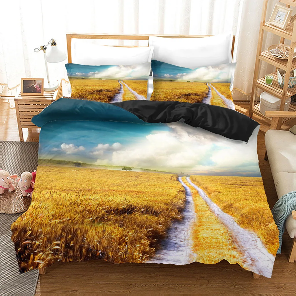 

Cute Unicorn Bedding Set 3d Cartoon Animal Home Textiles Kids Girls 2/3pcs Queen King Size Adults Duvet Cover With Pillowcase