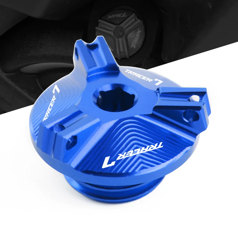 

New For Yamaha TRACER 7 /GT 2021 tracer 7gt Motorcycle CNC Aluminum Oil Filler Cap Cover