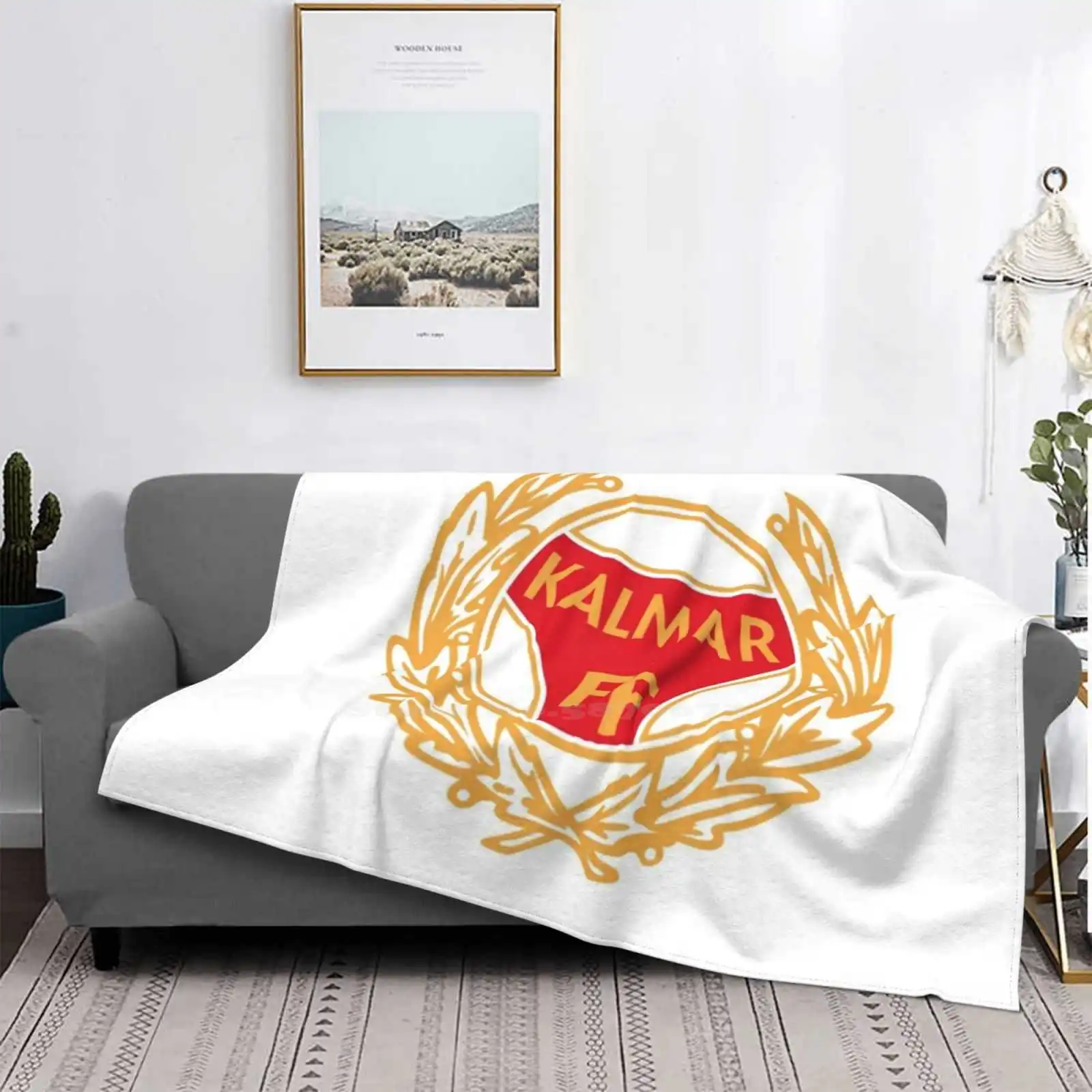 

Kalmar Ff Creative Design Comfortable Flannel Blanket Kalmar Kalmar Soccer Fotboll Sweden Sverige Allsvenskan Fans Hooligans