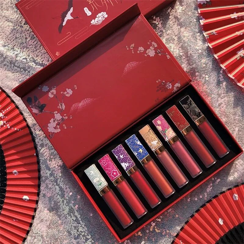 

Cellacity Lip Gloss Set 8 Colors Women Liquid Cosmetic Mirror Texture Lip Makeup Waterproof Long Lasting Korean Makeup Wholesale