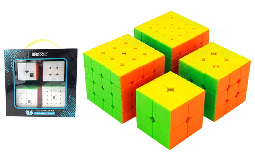 QIYI 5x5x5 магический скоростной кубик стикер менее Профессиональный 5-слойный конкурс головоломки кубики Развивающие игрушки для детей