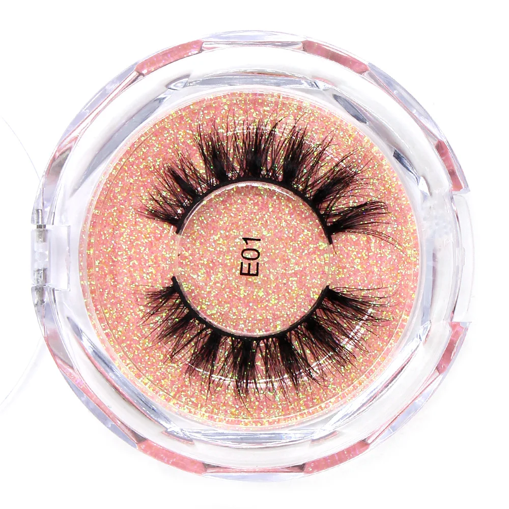 SOQOZ норковые ресницы накладные Роскошные ручной работы натуральные длинные