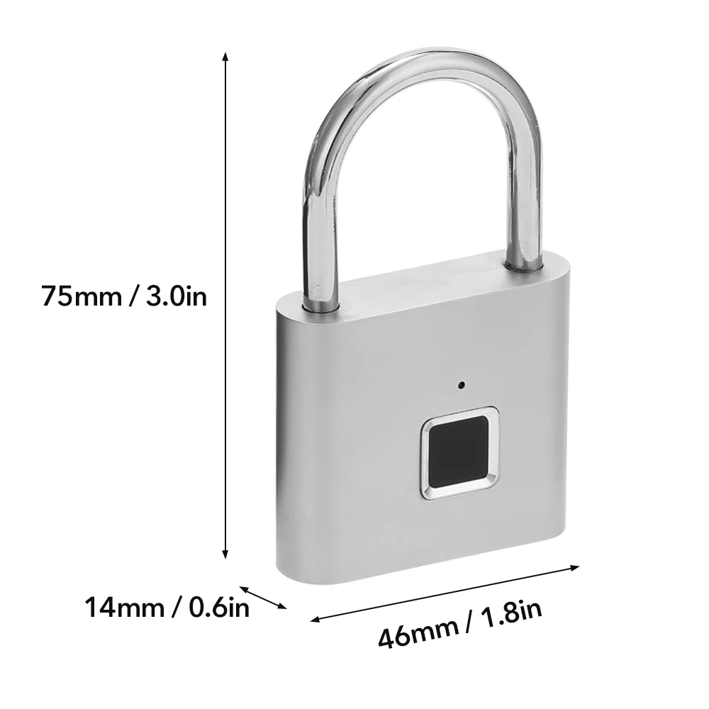 Умный дверной замок без ключа умный с быстрой разблокировкой USB зарядкой и
