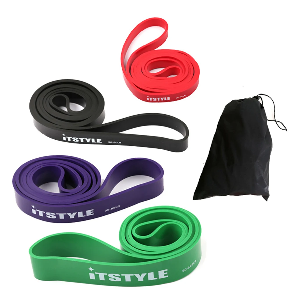

41" Resistance Bands 208cm Fitness Rubber Pull Up Crossfit Power Latex Expander Hanging Yoga Loop Band