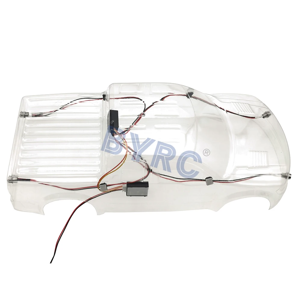 RC автомобиль сенсорный контроль светодиодный светильник 5 мм белый и красный для