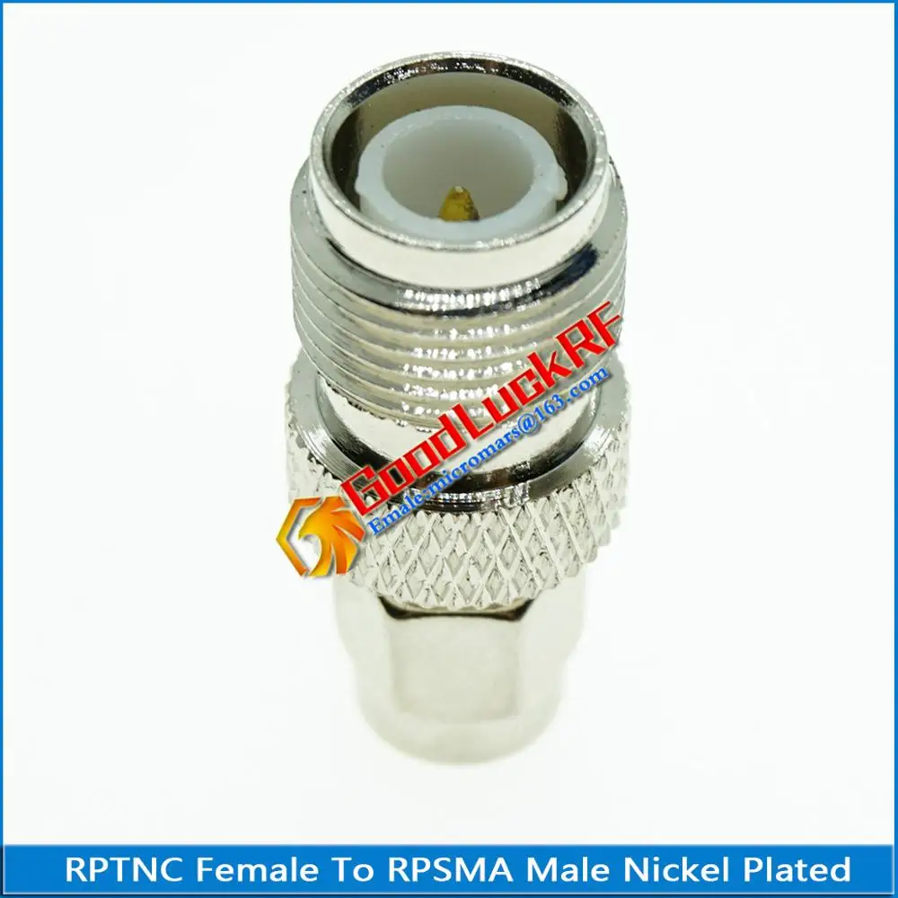 1X шт RP-TNC RPTNC RP TNC Female к RP-SMA RPSMA SMA Male Plug RPTNC-RPSMA никелевые прямые коаксиальный