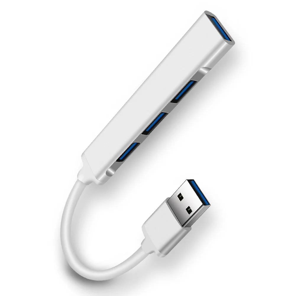 

Computer Usb Splitter 3.0 Hub Hub One with Four Aluminum Alloy Usb Extender Mini Docking Station Accessories Suitable for Home