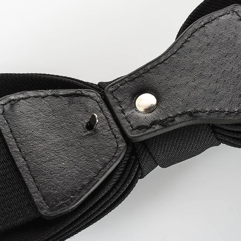 Модный женский элегантный пояс из искусственной кожи с бантом широкий