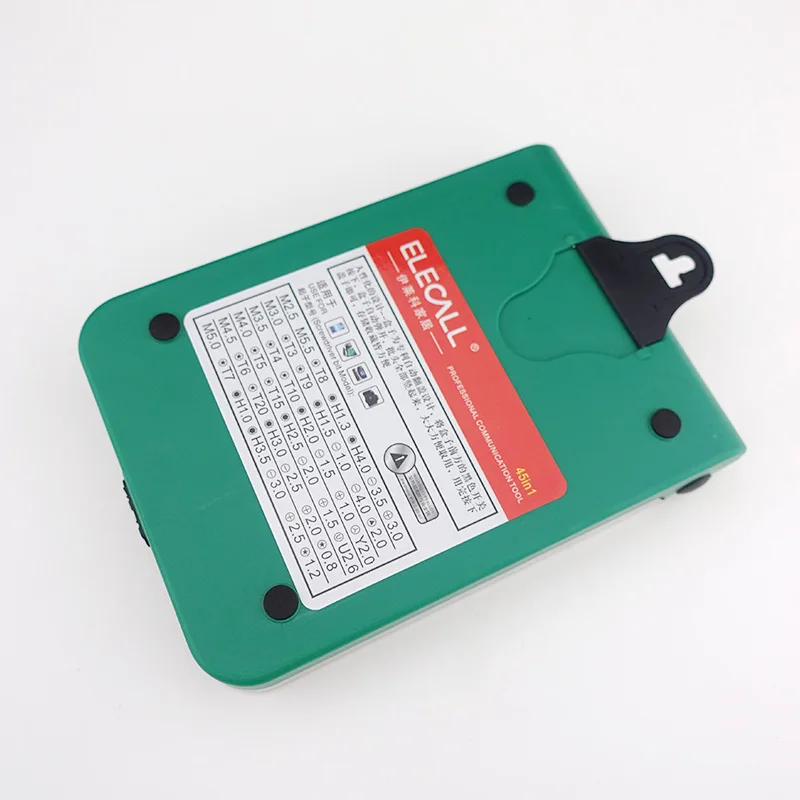 Набор Магнитных отверток 45 в 1 патенты на дизайн прецизионных 9002 / 9001 с пинцетом