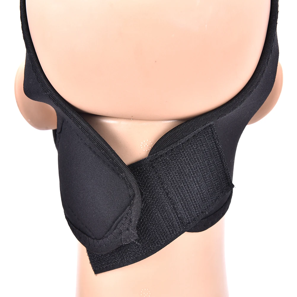 

High grade Black anti snore chin strap, Anti Snore Jaw Belt,stop snoring chin strap