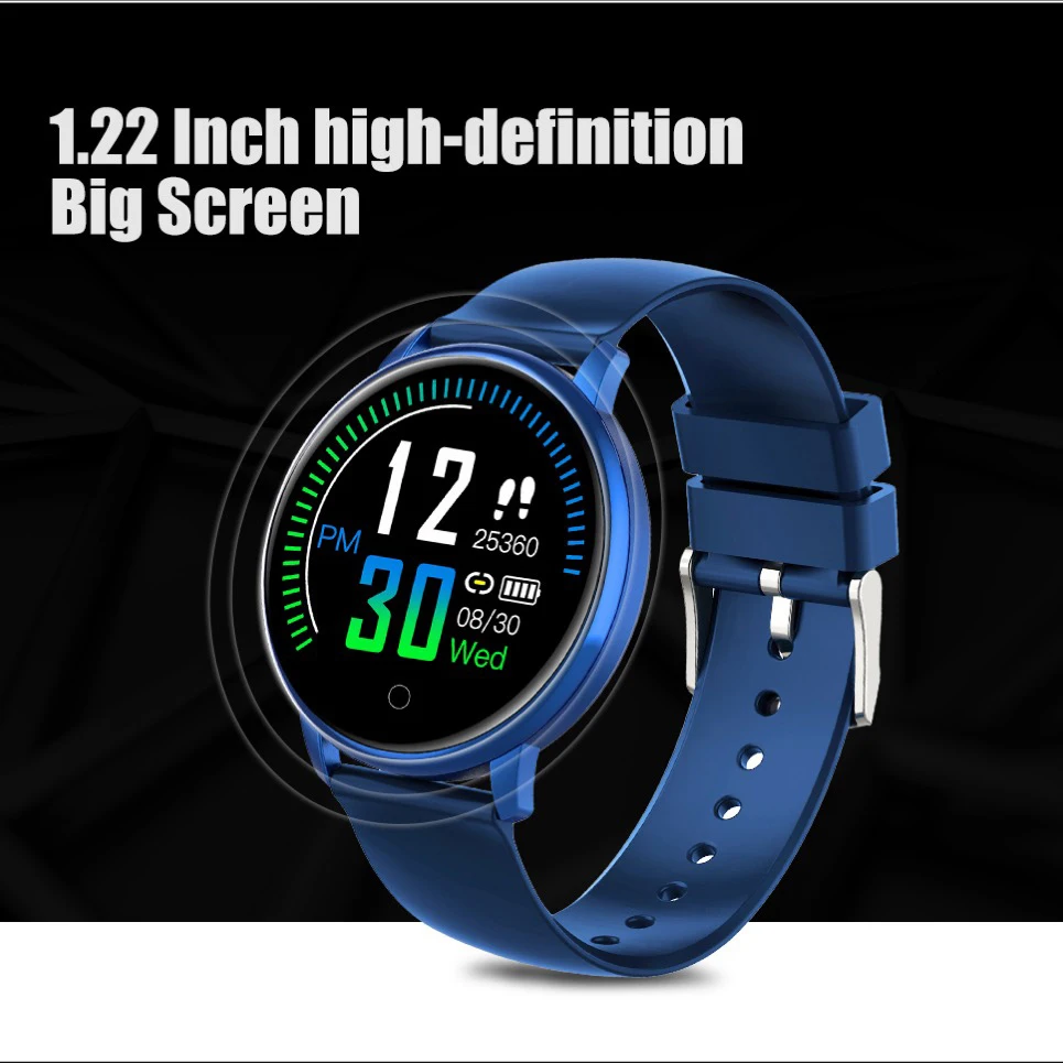 Новинка SENBONO Smartwatch водонепроницаемый монитор кровяного давления сердечного ритма фитнес-трекер для мужчин и женщин Смарт-часы для IOS Android