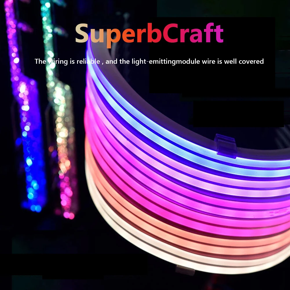 

ARGB Line 8Pin GPU Graphics Card 24Pin Power Extension Cable for Computer PC Case Chassis Motherboard 8(6+2)+8(6+2) graphics