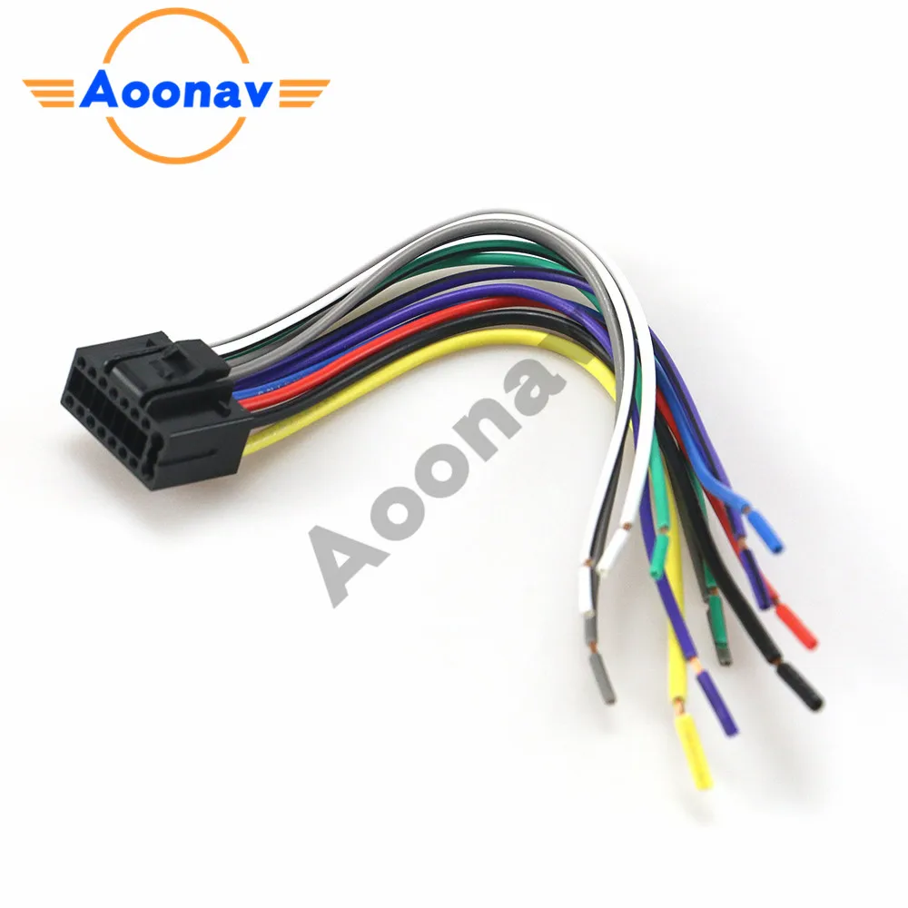 15 003 автомобильный ISO для KENWOOD DPX JVC KD Стерео жгут проводов радиопровод адаптер