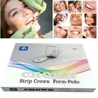 1box dental kids primary anterior crowns transparent temporary crowntransparent crowns for childrens deciduous anterior teeth