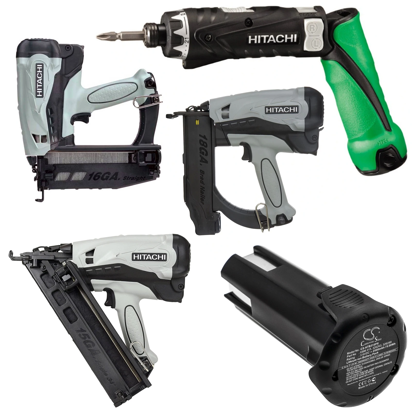 

Cameron Sino For Hitachi DB 3DL,DB 3DL2,NT 50GS 2500mAh / 9.00Wh