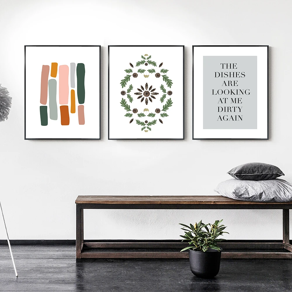 Абстрактная Радуга гадалка любителей Таро Холст Картина художественная стена с