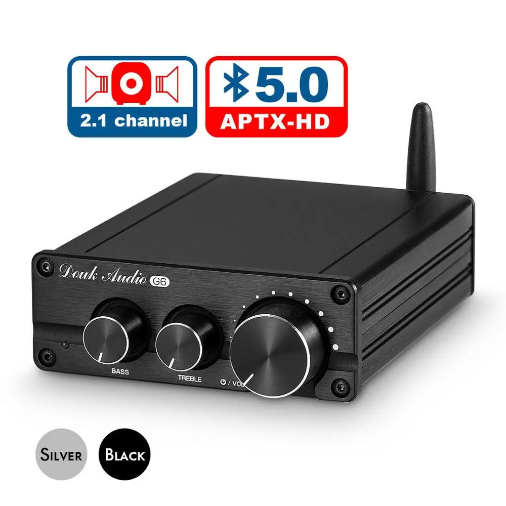 Nobsound HiFi Bluetooth 5 0 Домашний 2 1 канальный мини TPA3116 цифровой усилитель мощности
