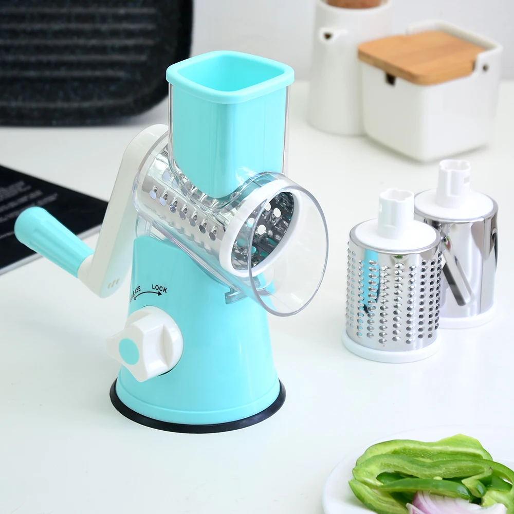 XYj Manual Multi-functional Slicer Vegetable Cutter Round Mandoline Fruit Kitchen Tool Grater | Дом и сад