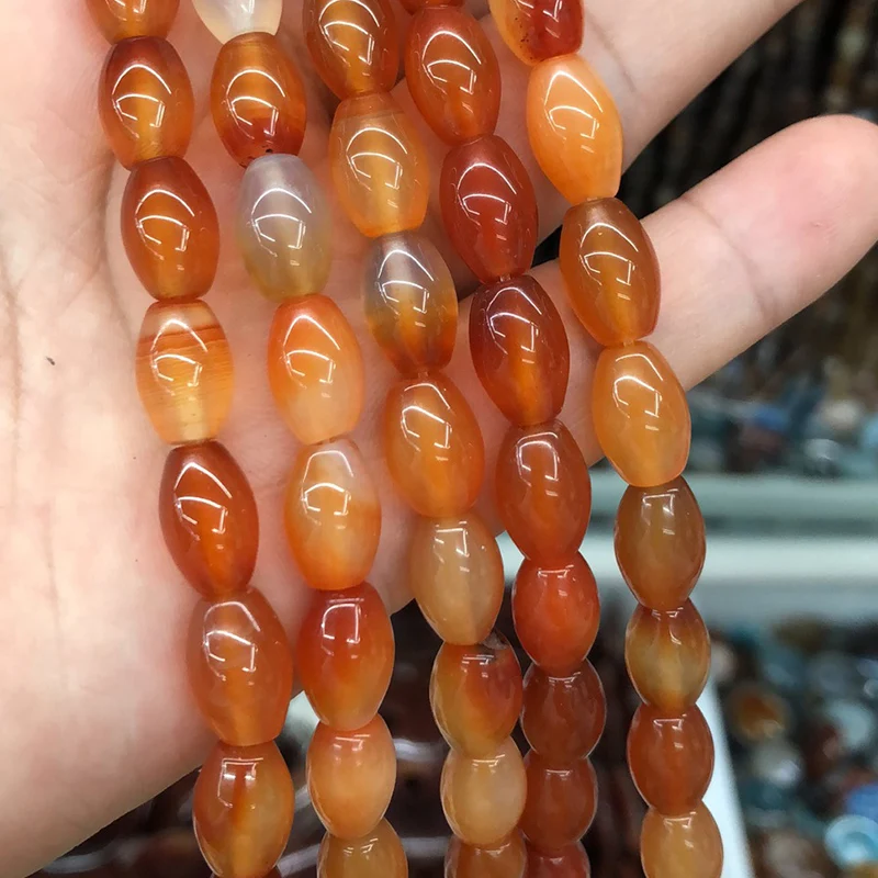 piedra-natural-roja-agatas-cubo-suelta-perlas-suave-pulsera-diy-para-hacer-joyeria-15-“strand-8-12mm