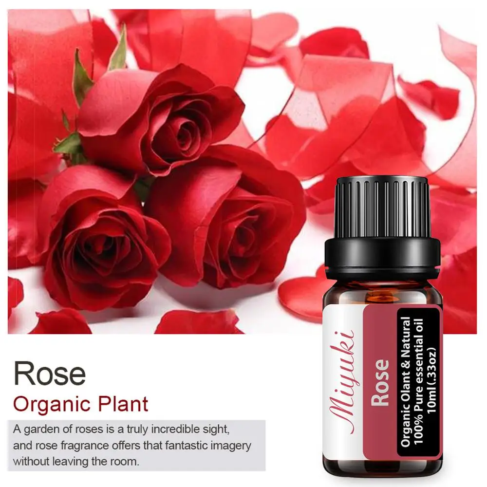 10 мл чистое растительное эфирное масло для ароматической ароматерапии диффузоры