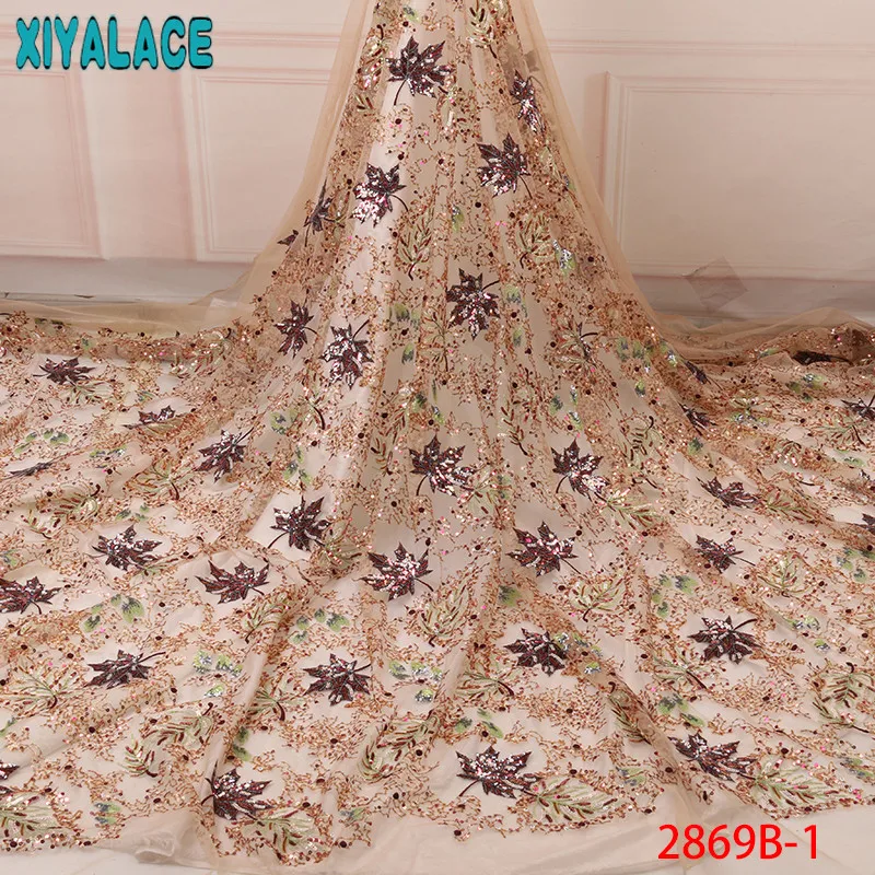 Кружевная ткань с блестками в африканском стиле 2019 высокого качества кружева