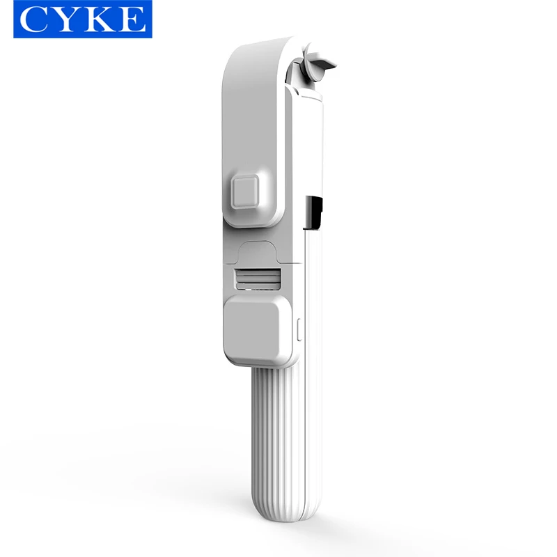 

CYKE 2021New L03s Bluetooth Telescopic Pole Mobile Phone Multi-use Tripod Selfie Pole Fill Light Live Video Camera Bracket Pole