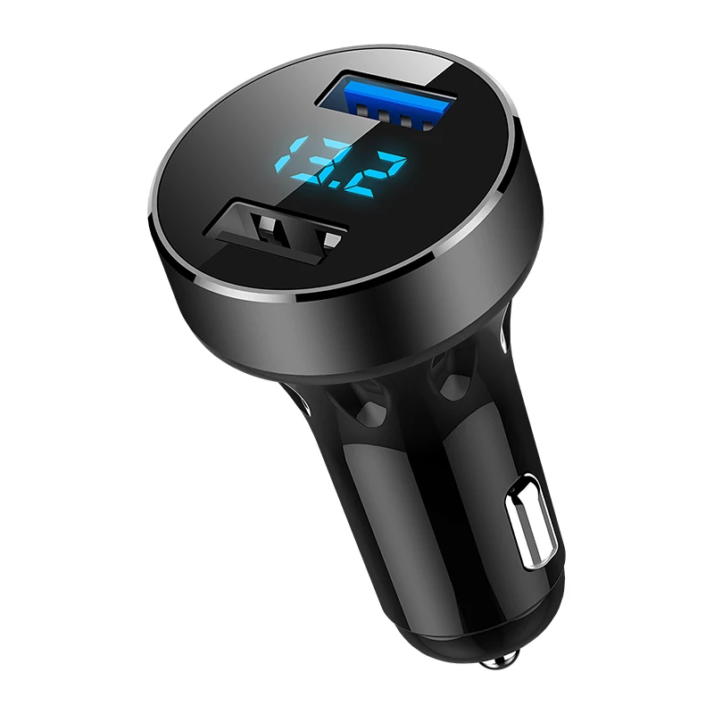 Автомобильное зарядное устройство с двумя USB-портами 12-24 В | Электроника