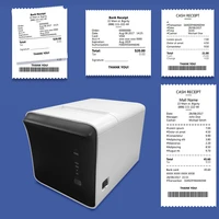 2022 new new qi 80mm usb wifi bt thermal receipt printer 250mms printing speed auto cutter support print prompt error alarm