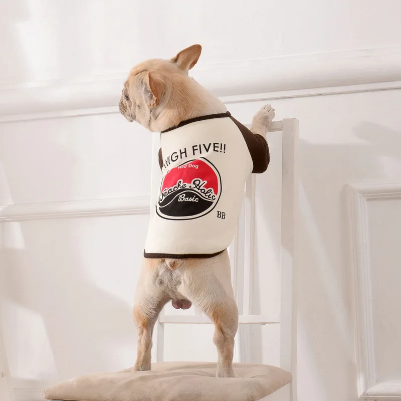 

2020 spring and autumn new dogs cat cats warm cotton an sweater teddy small dog trendy clothes pet teddy method fighting clothes