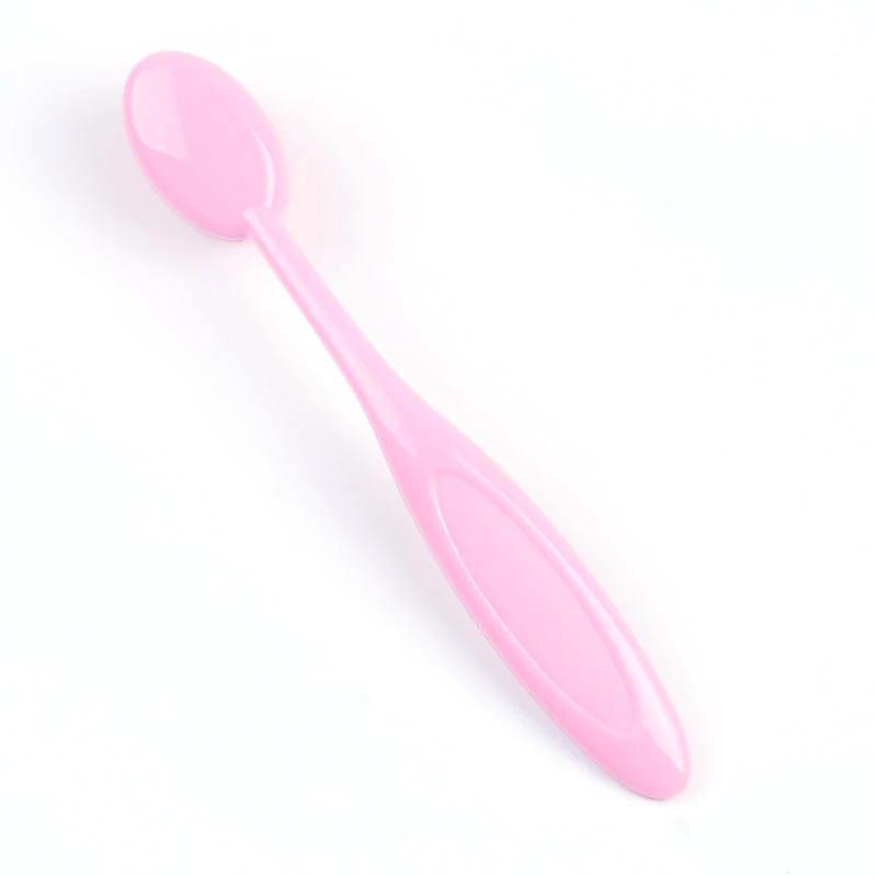 MECOLOR розовая кисть для основы зубная щетка форма косметика BB крем кисти макияжа