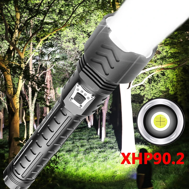 XHP90.2 4 ядерный светодиодный фонарик высокого качества с функцией Power Bank