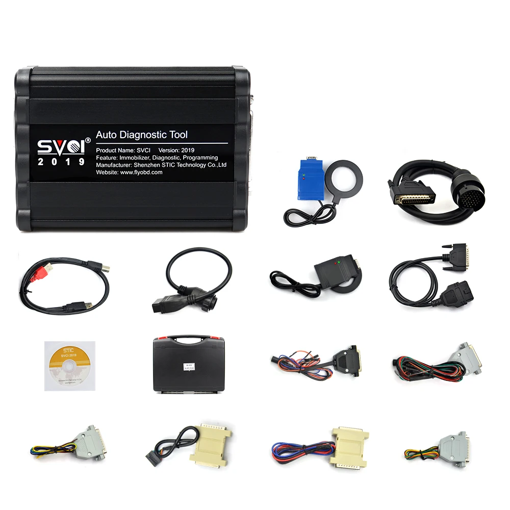 SVCI OBD2 ключевой программист FVCI VVDI2 V2015 V2014 FVDI J2534 без ограничений Fvdi abrites commander