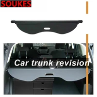 1set car security shield shade rear trunk cargo cover for ford kuga escape 2013 2014 2015 2016 car styling accessories