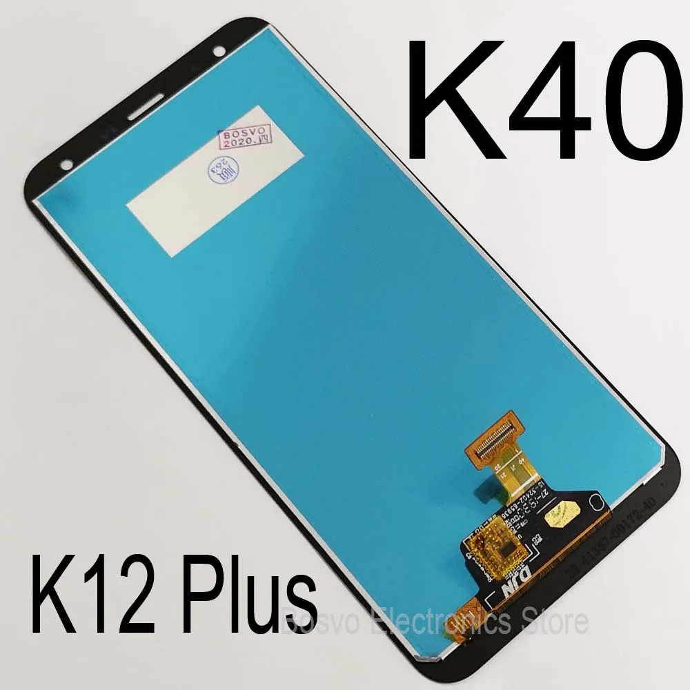 Pantalla LCD para LG K40, montaje de digitalizador t&aacute;ctil K12 Plus X4 2019, venta al por mayor, 5 unids/lote-3