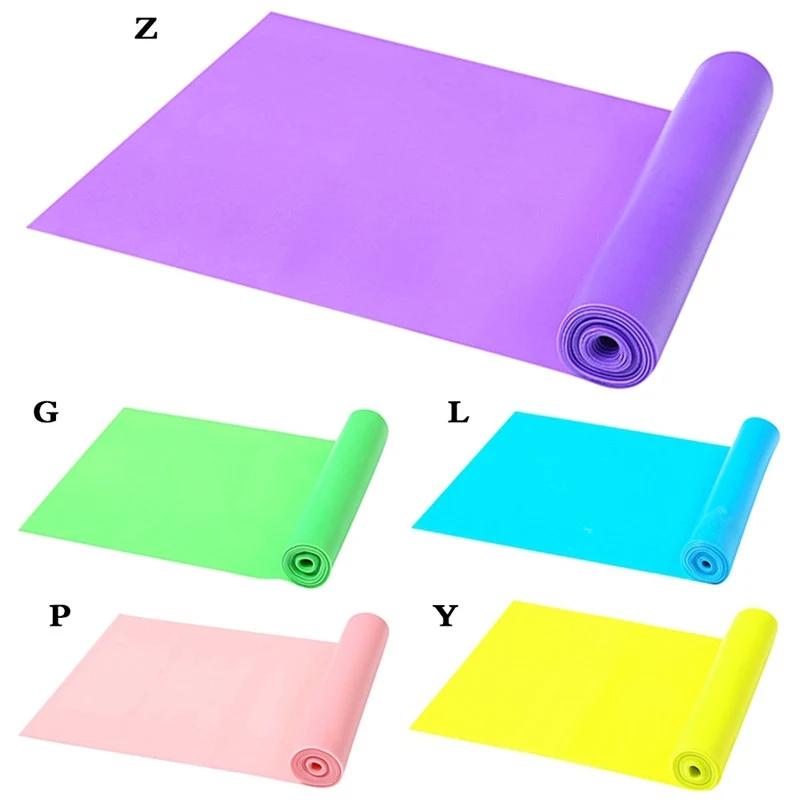 150 см Йога резинки растягивающиеся резиновые петли упражнения фитнес тренировка