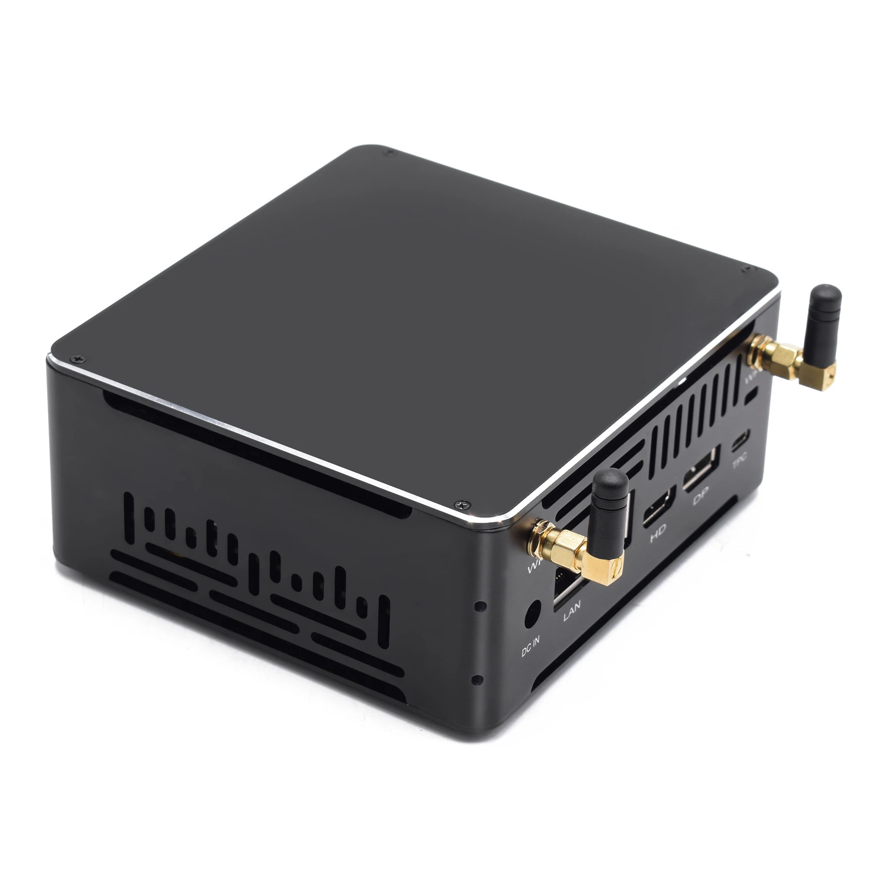 Bestellen 10Th Fan Intel Mini PC Core I7 10510U 8565U I5 8265U Tiny Desktop Computador Typ-C Kensington Lock Niedrigen Lärm Wifi AC 3165 Linux