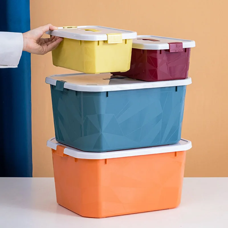 

Plastic storage box, student books and textbook storage box, underwear glove box, snack medicine toy storage box