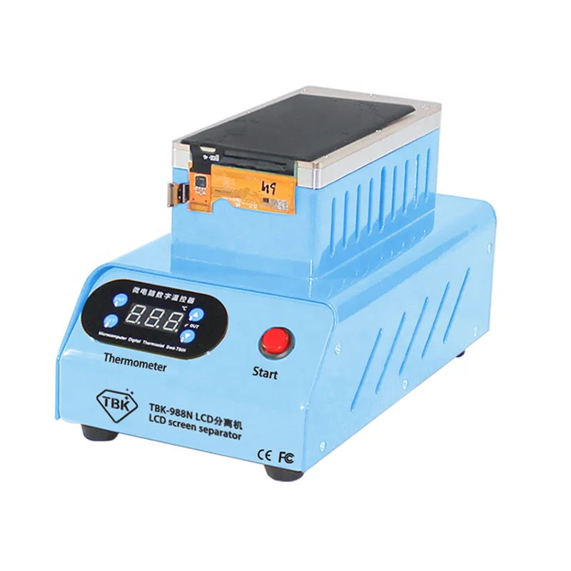 220V/110V TBK-988N встроенный двойной вакуумный насос ЖК-экран Отдельная машина для 7