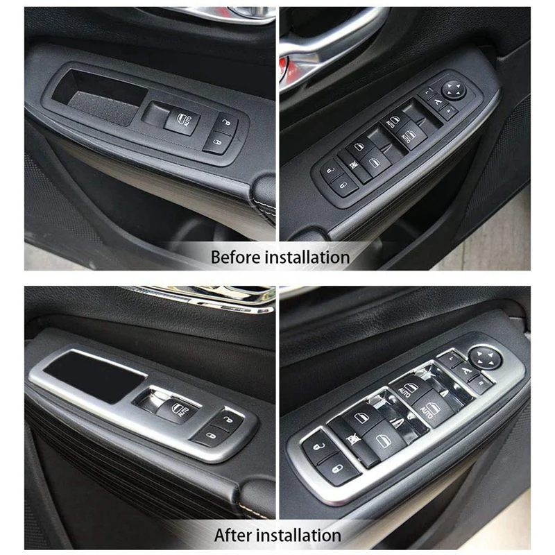 Переключатель оконного переключателя рамка отделка наклейки наклейка для Jeep Grand