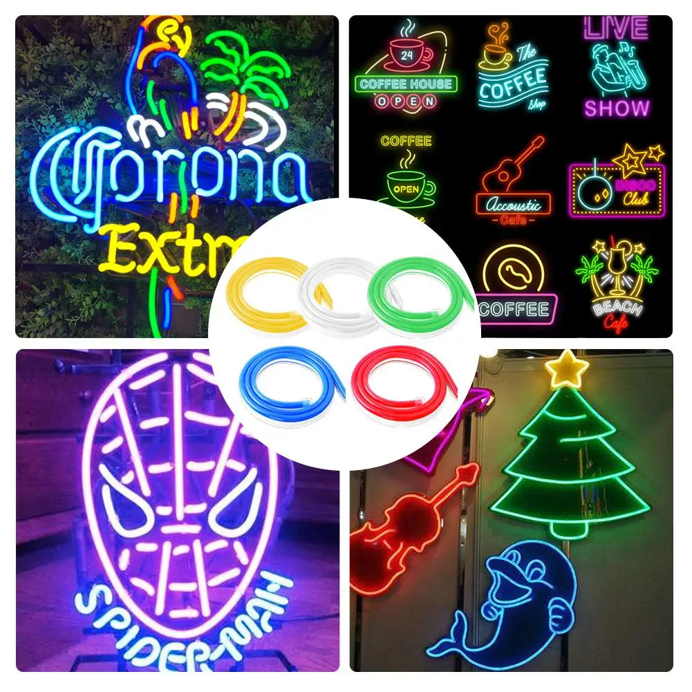 Цветной СВЕТОДИОДНЫЙ светильник EL креативная мягкая трубчатая проволока