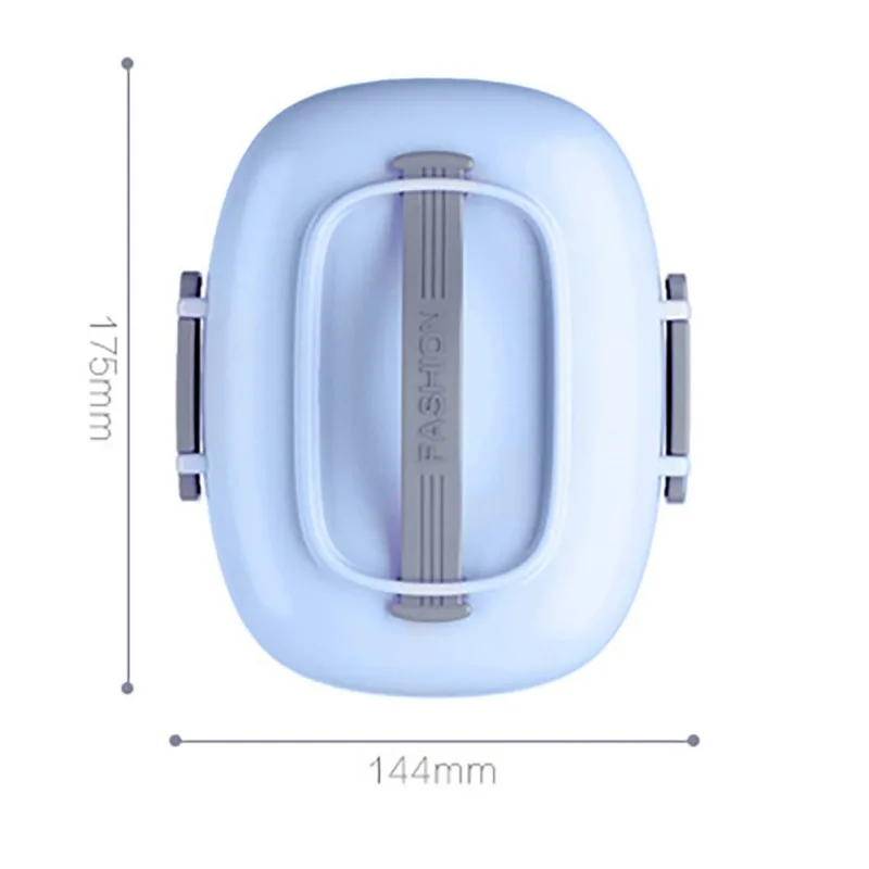 Пластиковый прочный Bento Box Портативный детский Ланч бокс для микроволновки две