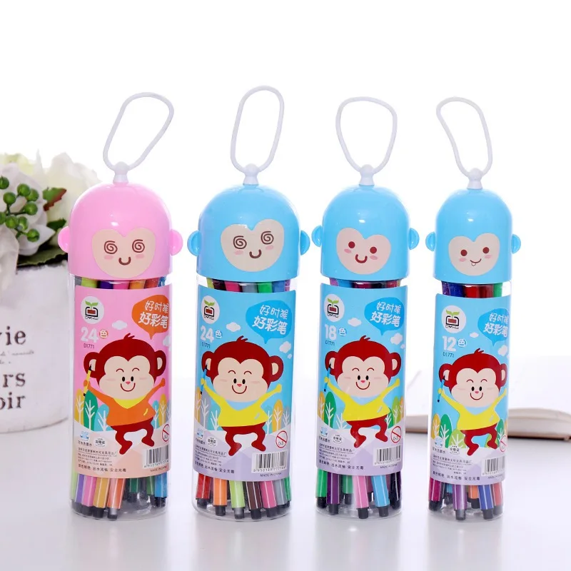 12/18/24 цветная детская живопись Нетоксичная моющаяся Акварельная ручка отметка